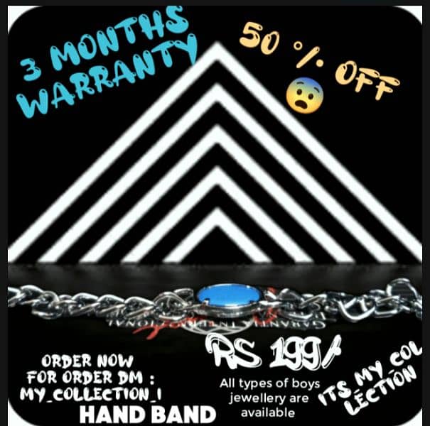 Hand chain 50 percent off 6 months warranty 0