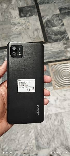 Oppo A16e Complete box. 9 by 10 1