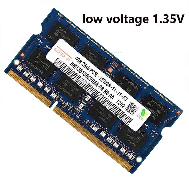 2GB, 4GB, 8GB DDR3 Ram For Laptop 1600Mhz Imported Ram PC3, PC3L 4