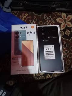 Xiaomi Note 13 pro 12+12 GB RAM  512GB ROM. 200MEGA PIXEL CAMERA