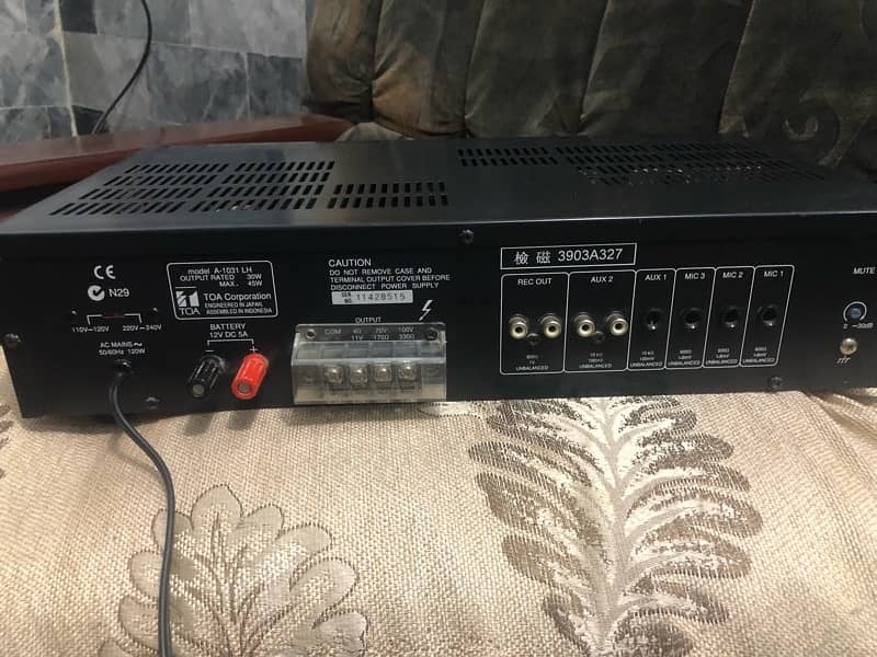 TOA PA AMP Model A. 1031 5