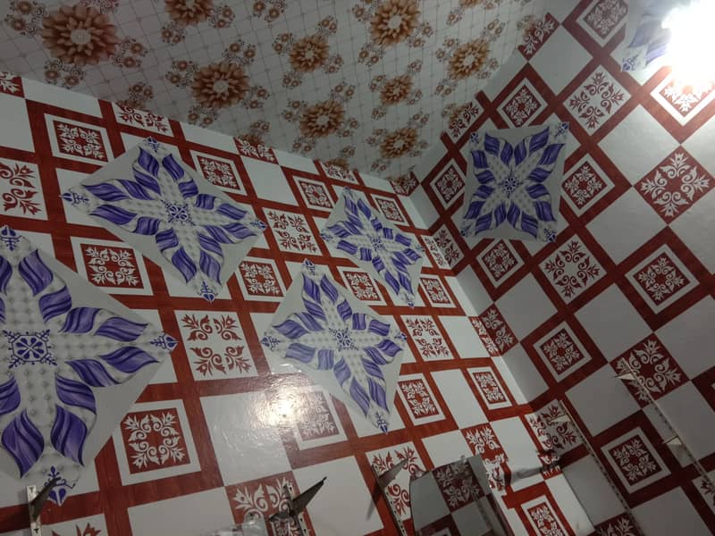 ceiling/PVC Wallpaper /media wall/wallpaper for decoration full room 19