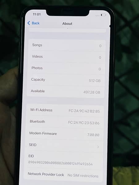 iphone XS Max 512gb PTA approved 10