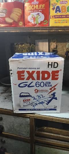 Exide 60 plus