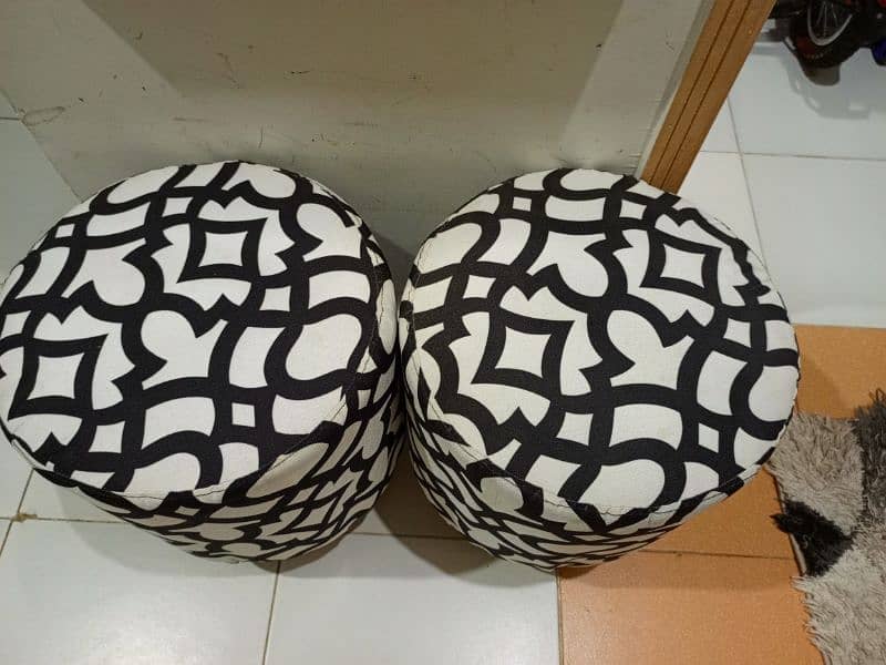 ottoman stool pair 1