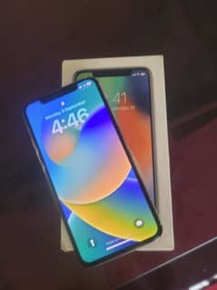 iPhone X pta approved with box 0