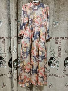 silk long dress