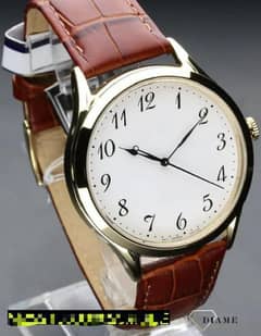 Unisex Leather Luxury Watch