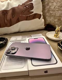 purple iphone 14 pro max 256GB PTA approved