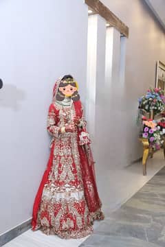 bridal dress for barat