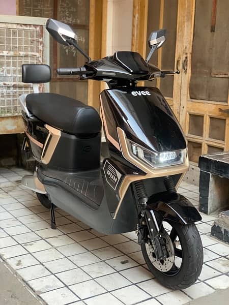 Evee Gen-Z Electric Scooty 2024 Model Number = 03016187376 1