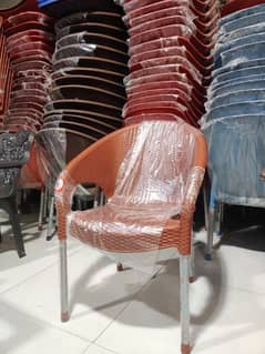 plastic pure metalic chair