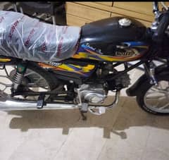 United 100cc Black Colour Bike For sale