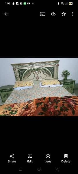 Chinnioti Wooden Bed Set 2