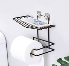 Bathroom tissue holder