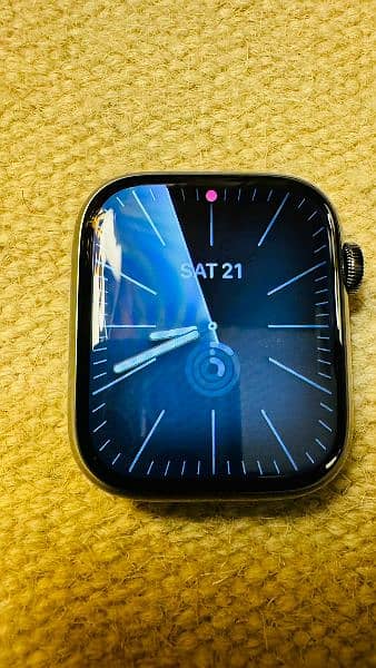 Apple watch series 7 Stainless steel 45 mm malines loop 10/10 BH 98 % 1