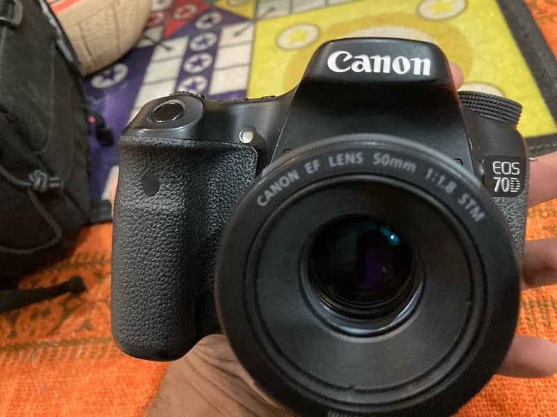 Canon 70D with 50mm lens | 18-55 STM Lens 1