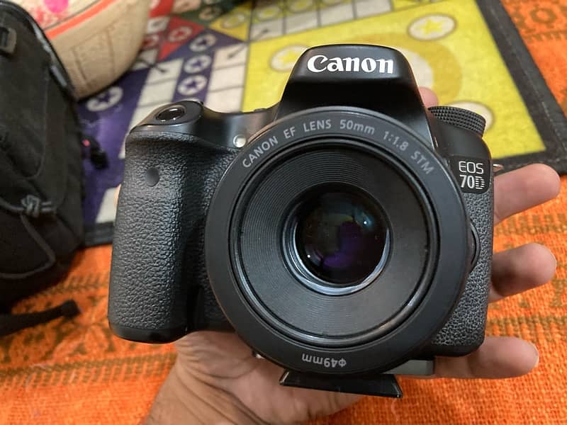 Canon 70D with 50mm lens | 18-55 STM Lens 3