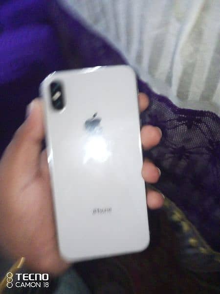 iphone x 64gb all ok condition 10/9 only panel pe line hai 1