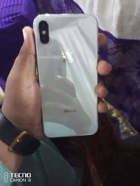 iphone x 64gb all ok condition 10/9 only panel pe line hai 4