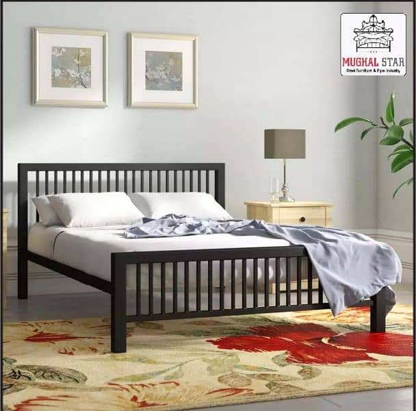 Double bed stylish design 7