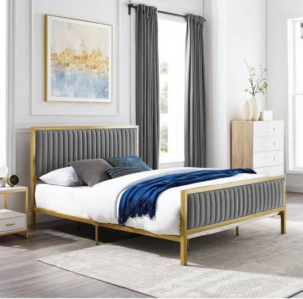 Double bed stylish design 8