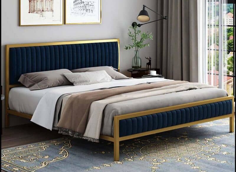 Double bed stylish design 16