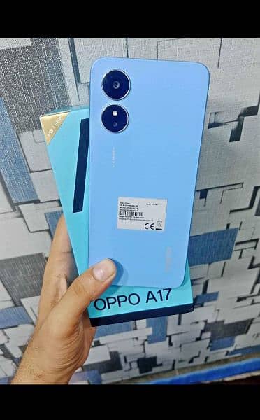 Oppo A17 4gb 64gb Dual sim PTA approved Phone number 03172361207 0