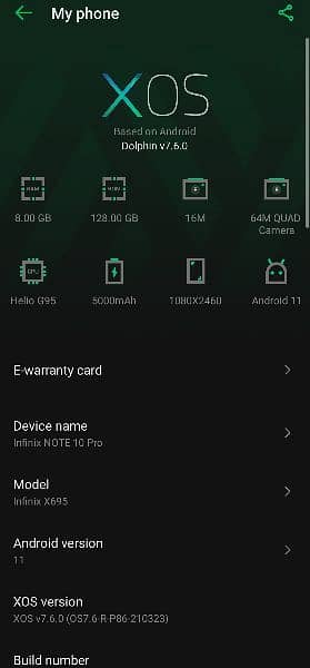 infinix note 10 pro 8/128 4