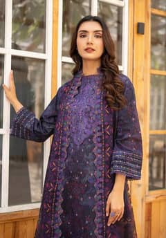 RANGPASAND | UNSTICHED 3 PIECE SUIT | GULJEE