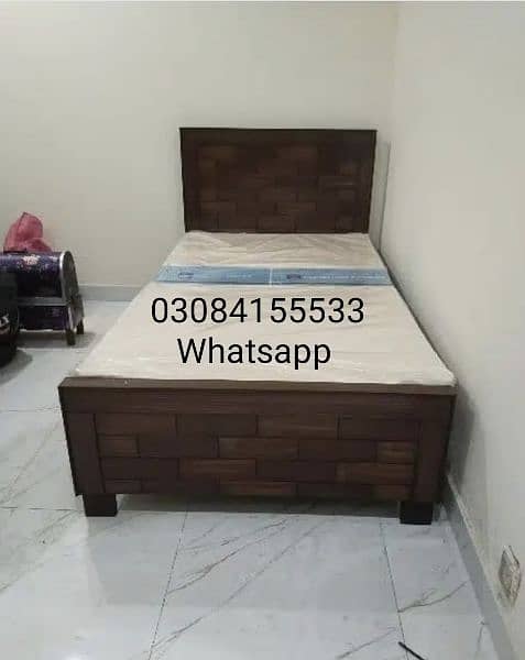 Single Bed Wooden New Sale 1