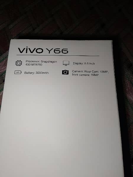 Vivo  mobile Y 66 ram 3 gp room 16 gp 1