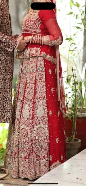 Barat red wedding dress 0