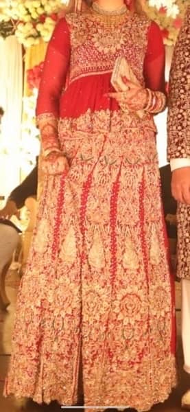 Barat red wedding dress 3