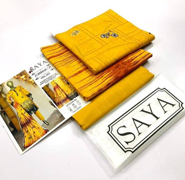 *WINTER COLLECTION*
*Brand Name*: SAYA _KHADDAR 3PC 14