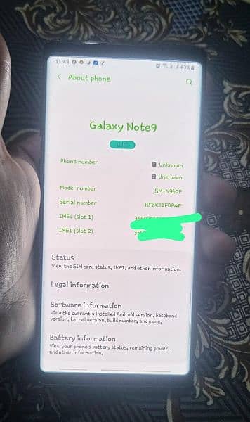 Samsung Galaxy Note 9 6/128 3