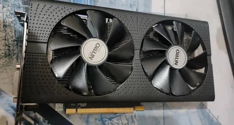 RX580 SAPPHIRE Nitro+ 8GB - With Box 0