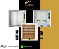 Blinds / Roller Blinds / Zebra Blinds / Office Blinds / Wooden Blinds