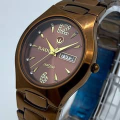 Man's Stainless Steel Analogue Watch