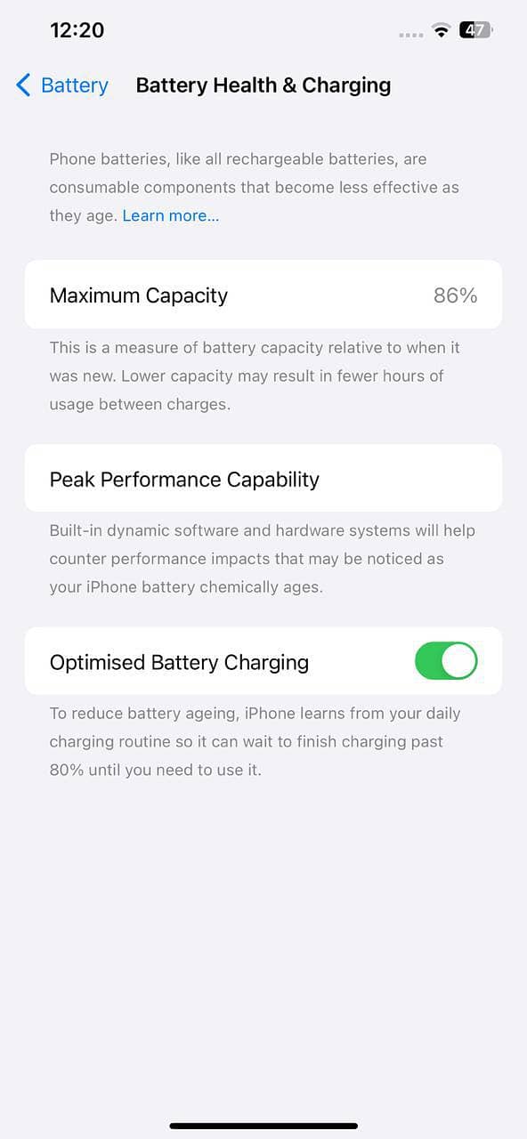 IPhone 12 pro max 256 gb
Factory Unlock non pta
Battery Health 86% 8