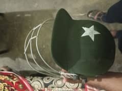 Hard ball cricket helmet