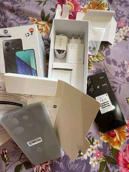 Redmi note 13 Box Open Vivo Oppo Infinix 4