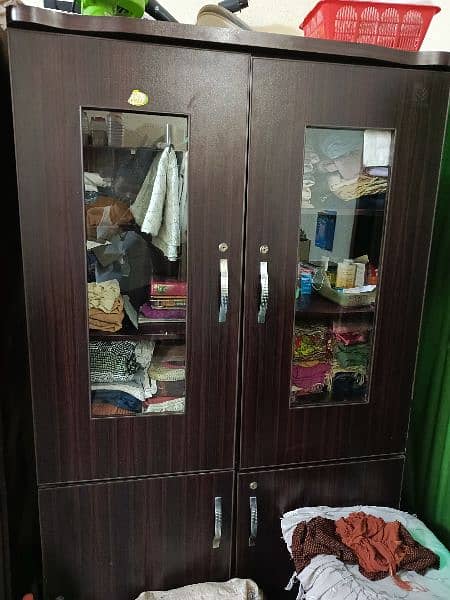 Wooden Almari Wardrobe 3