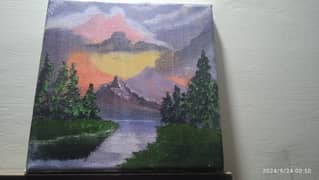 Mountain painting