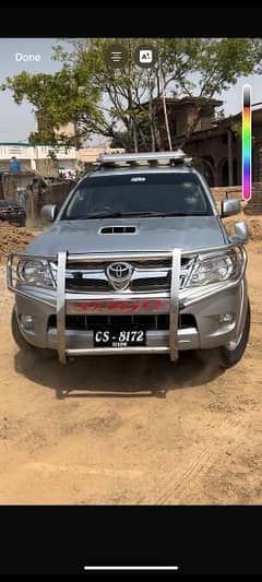 Vigo front bumper and Steel Grill stand For sale 03009879400