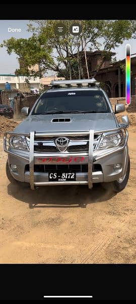 Vigo front bumper and Steel Grill stand For sale 03009879400 0