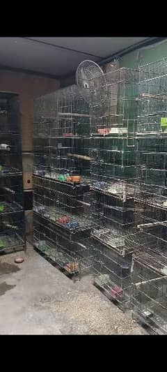 cages for sale good condition 1.5 by 1.5 by 1.5 0