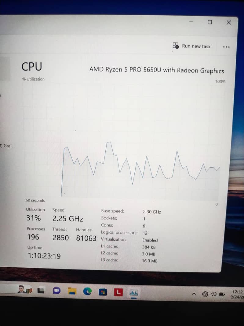 Ryzen 5 PRO 8GB dedicated AMD Graphic Card 16GB 4266MHz RAM 512GB NVME 8