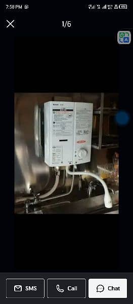 Instant water heater Automatic Geyser Japanese imported Rinnai  Poloma 3