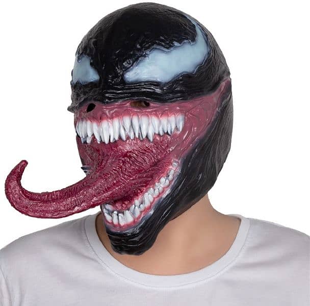 Venom Cosplay Mask | Spider Man Headgear Mask | Action Figures 2